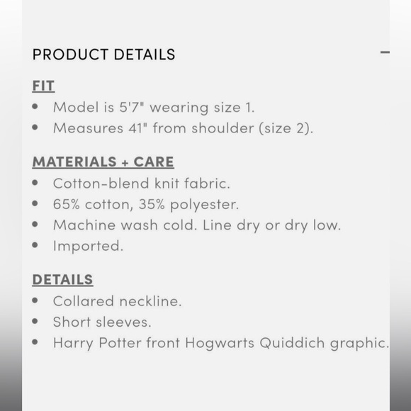 Harry Potter Tennis Dress (torrid) - Picture 9 of 10